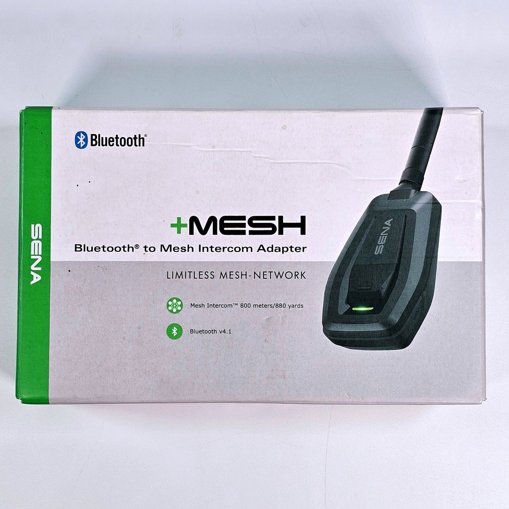 Sena +Mesh Bluetooth to Mesh Intercom Adapter B2M-01 Black Motorcycle Comms